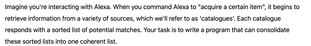 Amazon Interview Questions:Maximizing Profits, Merging Lists