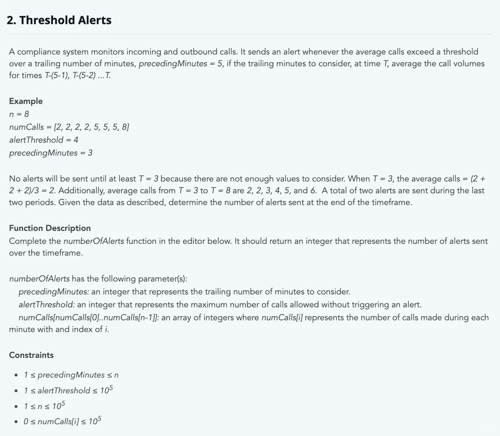 LinkedIn Hackerrank OA 2