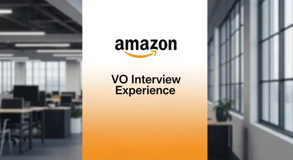 Amazon Intern VO 面经分享｜最新流程解析 + 高频真题 + 通关技巧