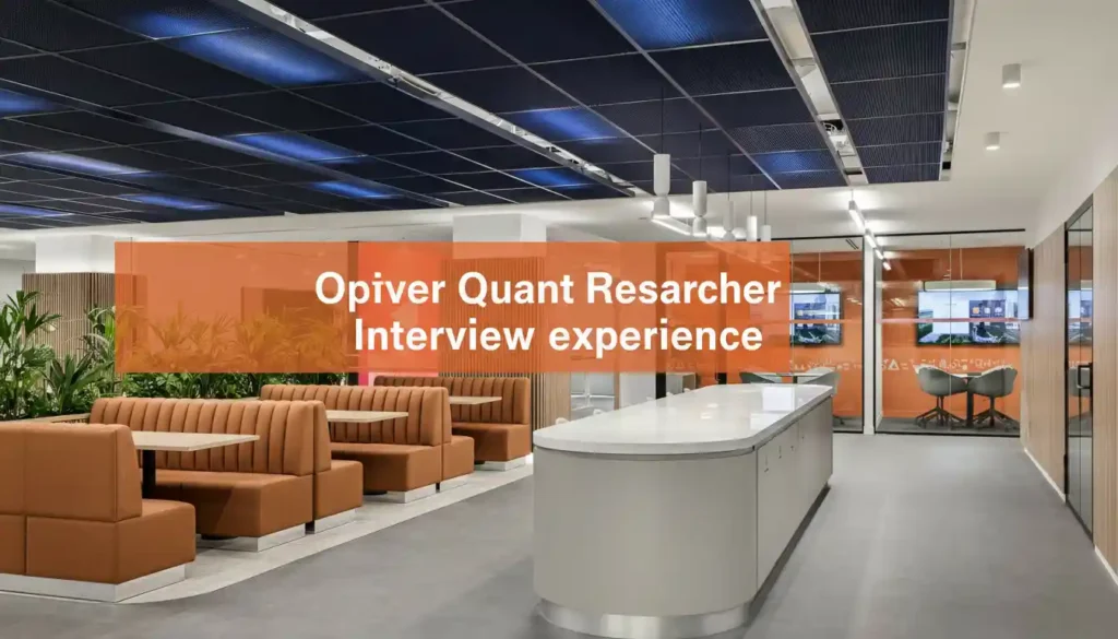 Optiver QR 面经|OA + HR + 两轮 Technical 全流程复盘(26年考情) Optiver QR 面经|OA + HR + 两轮 Technical 全流程复盘(26年考情)