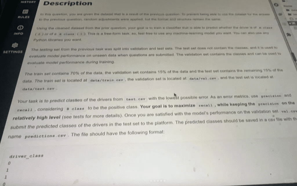 第 4 问：机器学习分类任务