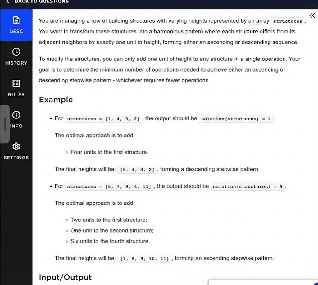 第四题：最少操作次数使数组变成递增或递减步长为 1 的序列