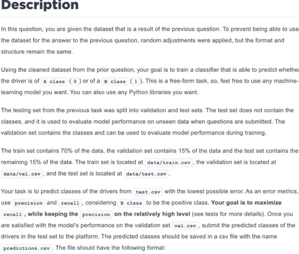 Q4：随机森林建模预测