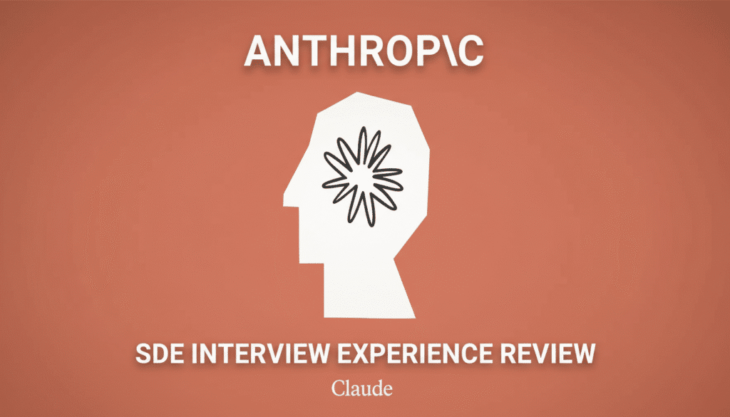 Anthropic SDE Interview Experience Review