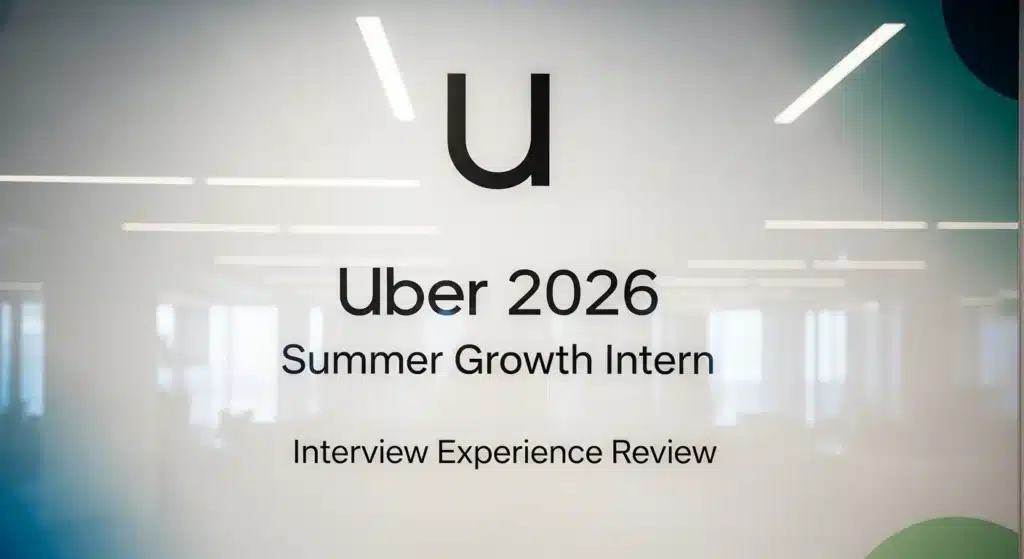 Uber 2026 Summer Growth Intern 面经复盘|26NG 强度真实反馈 Uber 2026 Summer Growth Intern 面经复盘|26NG 强度真实反馈