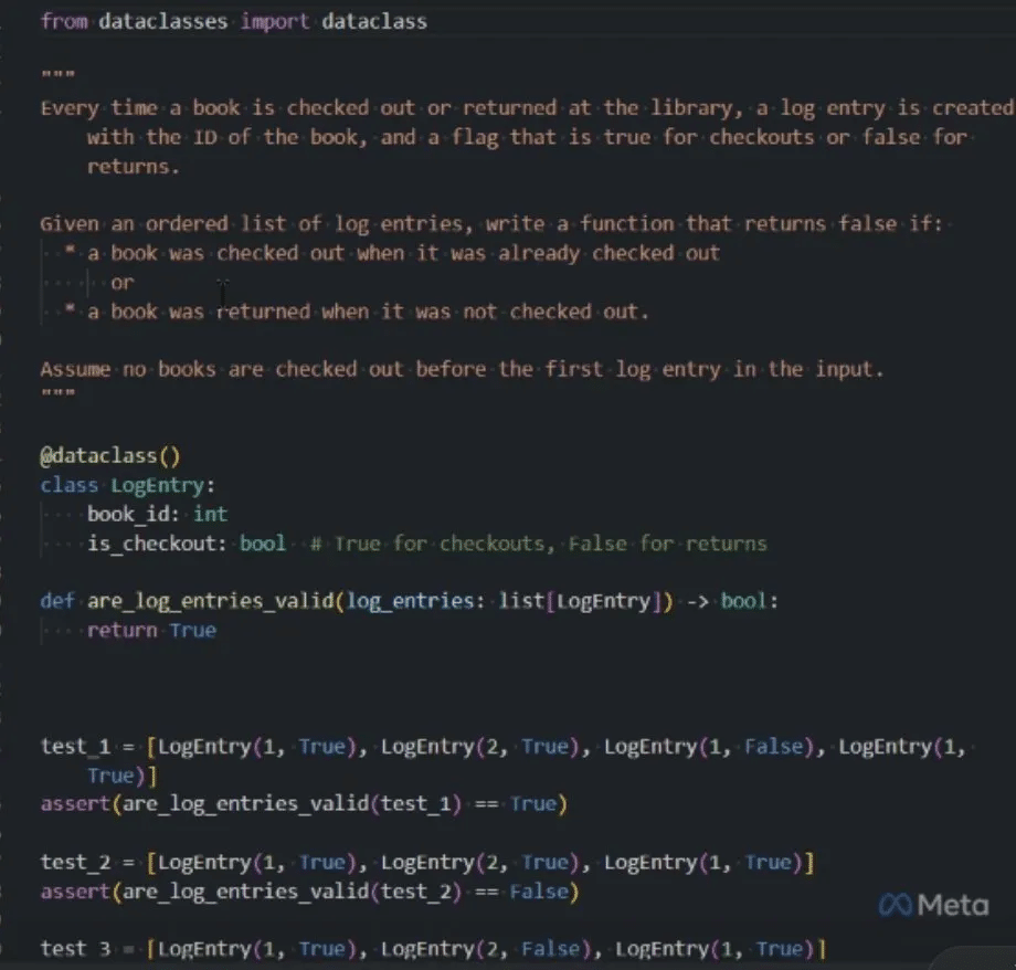 Meta DS 面经：Code Q2