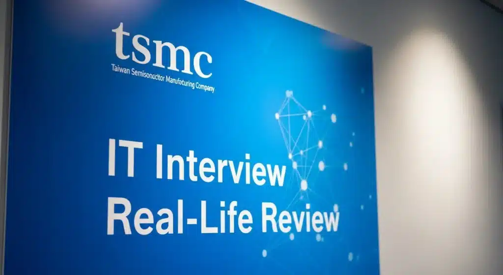 台积电 TSMC IT 面试真实复盘｜从 OA 到 Offer，全流程细节一次讲清